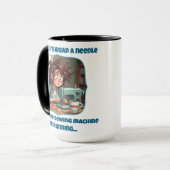 Du weißt, dass du zu viel Kaffee trinkst, wenn... Tasse (Vorderseite Links)