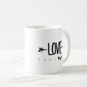 Du weißt, dass ich Liebe Kaffeetasse (VorderseiteRechts)