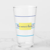 Du weißt es nie! glas (Vorderseite)