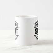 Du weißt nicht Squat Kaffeetasse (Mittel)