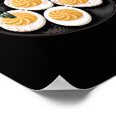 Du weißt, warum ich hier bin Lustiges Deviled Egg Poster (Ecke)