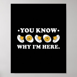 Du weißt warum ich hier bin Teufelsei Groovy Thank Poster
