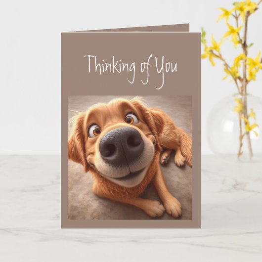 Du weißt, wie viel du dir denkst karte (Gelbe Blume)