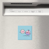Du Will ein Stück von Me Cake Funny Niedlich Magnet (In Situ (Geschirrspüler))