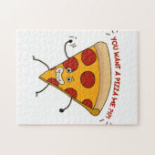 Du Will eine Pizza Me?!?! Puzzle (Horizontal)