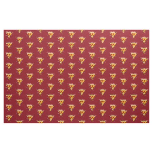 Du Will eine Pizza Me?!?! Stoff (Yard (91,4 cm))