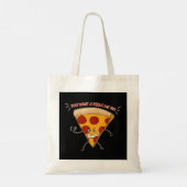 Du Will eine Pizza Me?!?! Tragetasche (Rückseite)