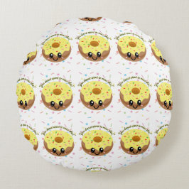 DU WILL EINEN FEHLER. RUNDES KISSEN