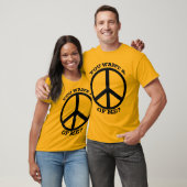 Du Will einen Frieden von mir T - Shirt (Unisex)