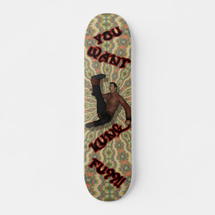 Du Will Kung Fu?!! Skateboard