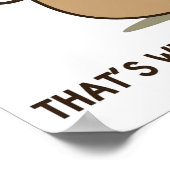 Du will mehr Kartoffeln Poster (Ecke)