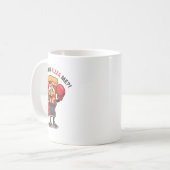 Du willst ein Stück von mir Lustiger Fitnessstudio Kaffeetasse (Vorderseite Links)