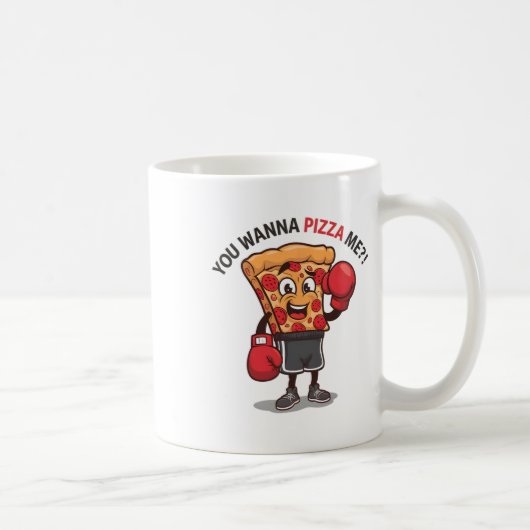Du willst ein Stück von mir Lustiger Fitnessstudio Kaffeetasse (Rechts)