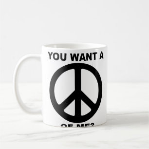 Du willst ein Stück von mir Symbol Lustiger Becher Kaffeetasse