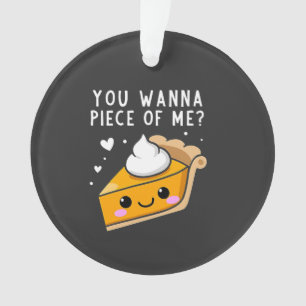 Du willst Erntedank Pie Ornament