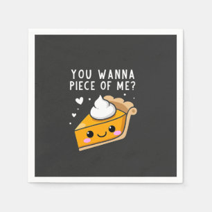 Du willst Erntedank Pie Serviette