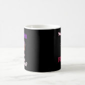 Du willst mich abhauen. Angry cake komischer Carto Kaffeetasse (Mittel)