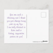 "Du willst mich zum Scherz machen!" Postkarte (Rückseite)