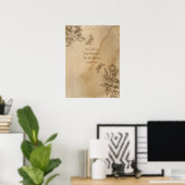 Du wirst aus der Asche auferstehen Poster (Heimbüro)
