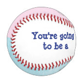 Du wirst ein Daddy Baseball sein (Vorderseite Links)