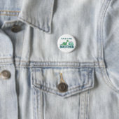 Du wirst ein großer Bruder-Dinosaurier sein Button (Beispiel)