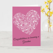 Du wirst ein Oma sein Karte (Gelbe Blume)