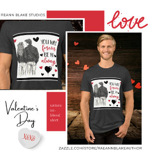 Du wirst für immer mein ewiger Valentinstag sein Tri-Blend Shirt