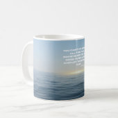 "Du wirst geliebt" Inspirations-Tasse - Herzlich. Kaffeetasse (Vorderseite Links)