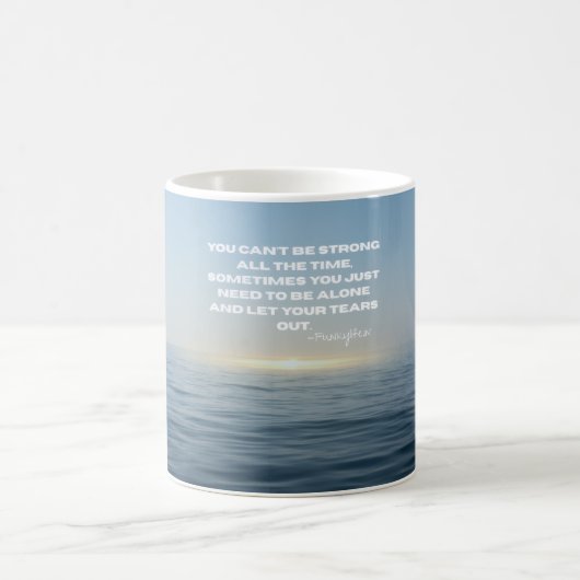 "Du wirst geliebt" Inspirations-Tasse - Herzlich. Kaffeetasse (Mittel)