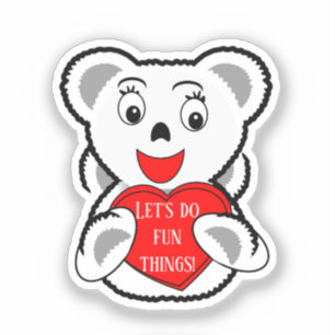 Du wirst geliebt Stickers Aufkleber