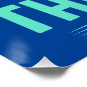 Du wirst gesegnet sein poster (Ecke)