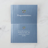 Du wirst heiraten! Hydrangea Herzlichen Glückwunsc Karte (Innenseite)