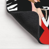 Du wirst hier nicht ganz normal finden, Dah-ling! Mousepad (Ecke)