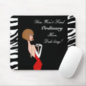 Du wirst hier nicht ganz normal finden, Dah-ling! Mousepad (Mit Mouse)