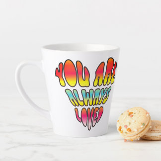 Du wirst immer geliebt milchtasse