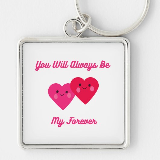 Du wirst immer mein ewig sein schlüsselanhänger (Vorne)
