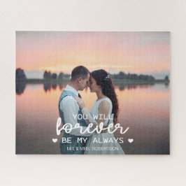 Du wirst immer mein immer beliebtes Foto sein Puzzle