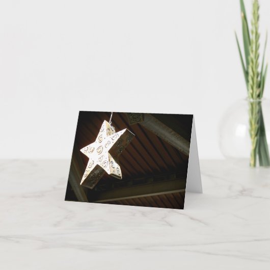 Du wirst immer mein leuchtender Star sein Karte (Vorderseite)