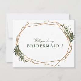Du wirst meine Bridesmaid-Karte sein Dankeskarte