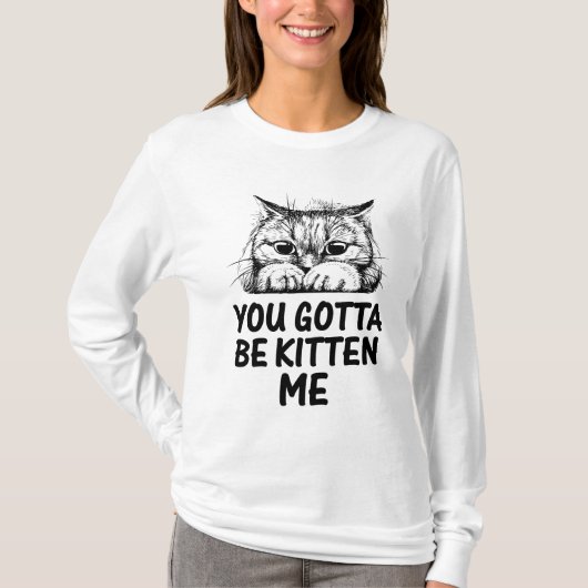 Du wirst mich kitzeln! T-Shirt (Vorderseite)