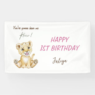 Du wirst mich zum Geburtstag rauschen hören Banner
