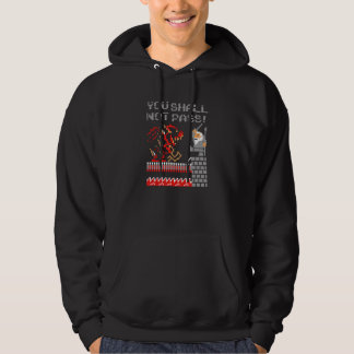 Du wirst nicht bestehen! Funny Novelty Men Women Hoodie