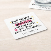 Du wirst nie verstehen, wie dankbar ich bin rechteckiger pappuntersetzer (angewinkelt)