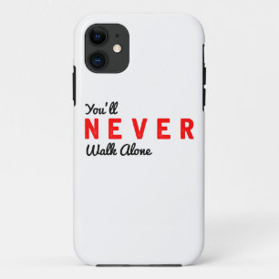 du wirst niemals allein gehen Case-Mate iPhone hülle