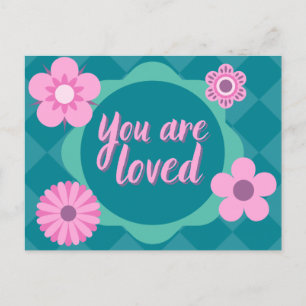 Du wirst platonisch geliebt zum Valentinstag Postkarte