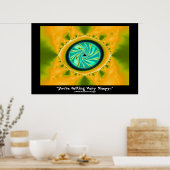 "Du wirst sehr schläfrig..." Plakat (Küche)