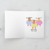 Du wirst uns fehlen karte (Innenseite)