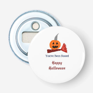 Du wurdest ausgebuht Frohes Halloween Kürbisesen B Flaschenöffner