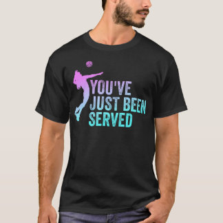 Du Wurdest Gerade Bedient Lustig T-Shirt