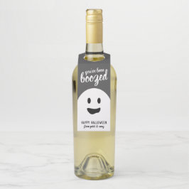 Du wurdest geschoben - Funny Halloween Party Flasc Flaschenanhänger